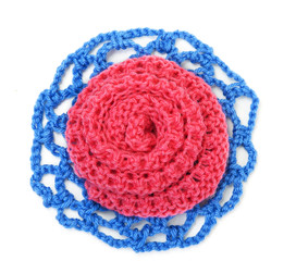 Knitted roses