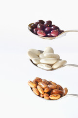 different type of beans.