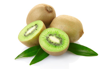Kiwi with clipping path