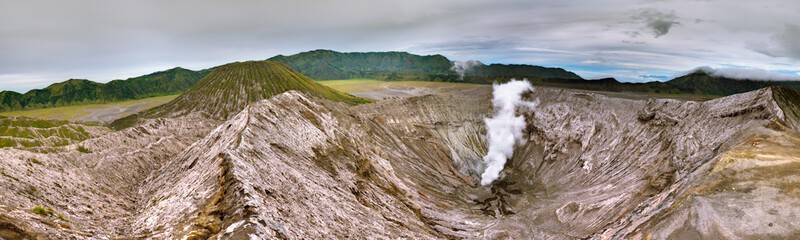 Bromo crater