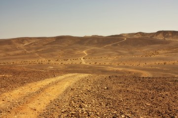 Fototapeta na wymiar Utwór Desert