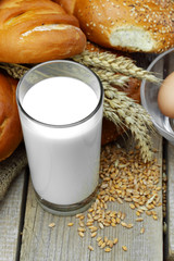 Bread and milk
