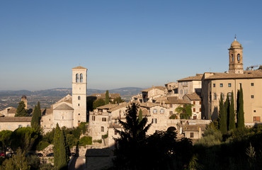 Fototapeta na wymiar Panorama of Assisi