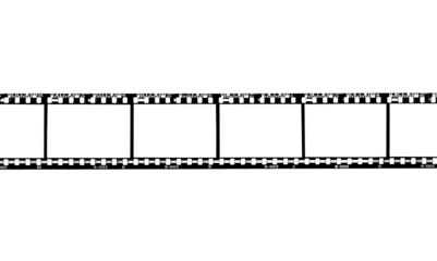Blank film strip
