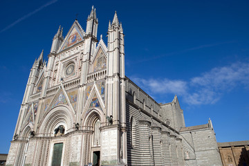 Fototapeta na wymiar Orvieto katedra, Toskania