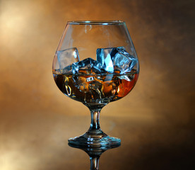 glass of whiskey