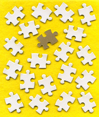 Naklejka premium puzzle pieces