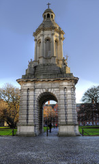 Trinity College Campanile Monument Dublin, Ireland (Irland)