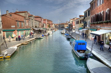 Fototapeta na wymiar Murano Island Near Venice, Italy.