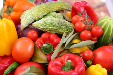 Naklejka na ściany i meble assortiment de légumes