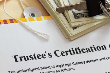 Trustee certification