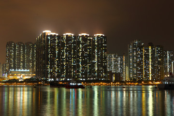 Obraz premium Hong Kong at night
