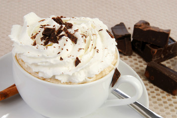 Coffee and chocolate