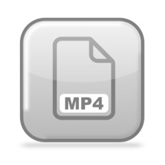 Button MP4 grau