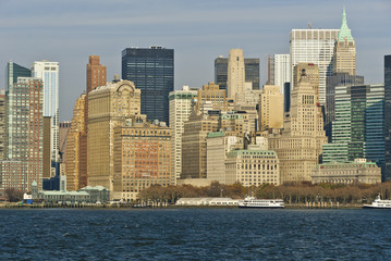 Obraz premium New York city waterfront