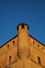 Fototapeta na wymiar Grinzane Cavour Castle, Cuneo (Piemont), Włochy