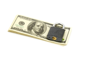 lock and money