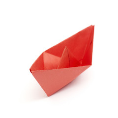 Naklejka premium paper boat