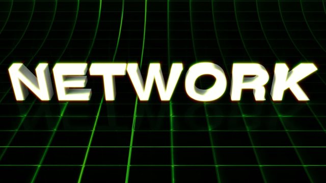 Network rete animation