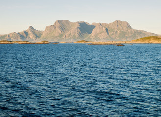 Norwegian coastal landscape