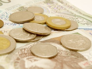 Polish zloty currency money - banknotes and coins