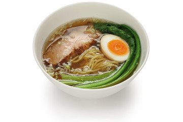 shio ramen noodles , japanese food