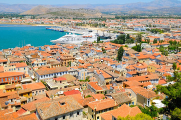 Nafplion - the town in Greece