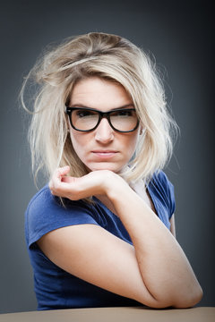angry woman