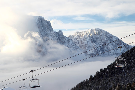 Langkofel in den Dolomiten