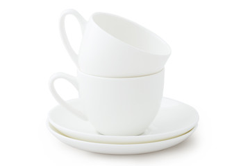 white coffee cups