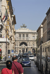 Naklejka na ściany i meble Streets of Rome