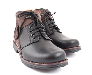 black shoes