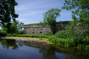 Fototapeta na wymiar Fortress wall
