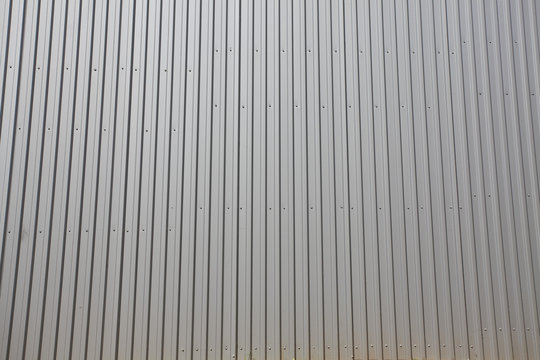 corrugated aluminum front