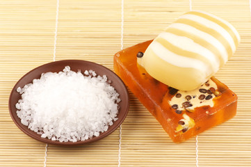Soap and sea salt