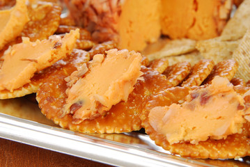 Cheese and crackers