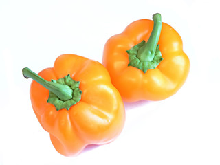 Golden California peppers