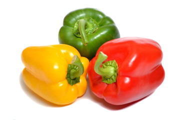 Obraz na płótnie Canvas Fresh sweet peppers