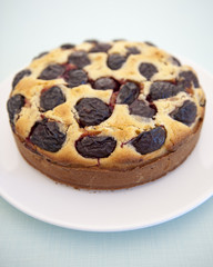 contry plum cake