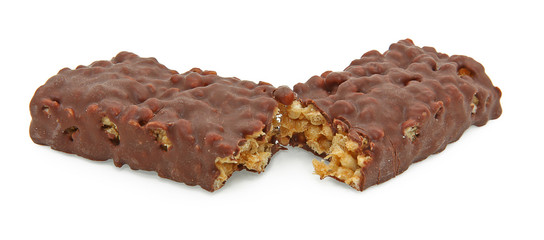 Nutrition Bar Isolated On White