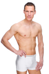 Fototapeta premium Man with underwear