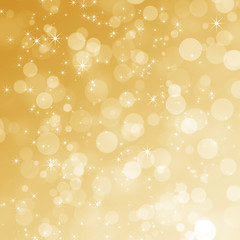 Abstract gold Christmas background