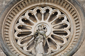 Rose window.