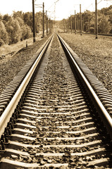 Obraz premium railway