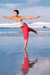 Morning yoga