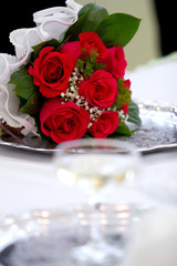 Bunch of flowers for the bride