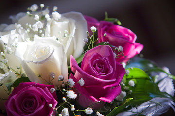 Bunch of flowers for the bride