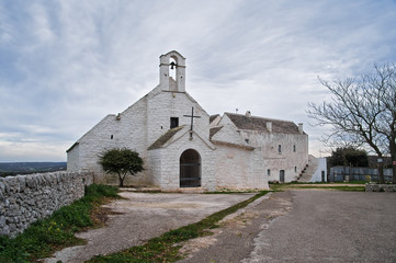 St. Maria di Barsento Church. Noci. Apulia.