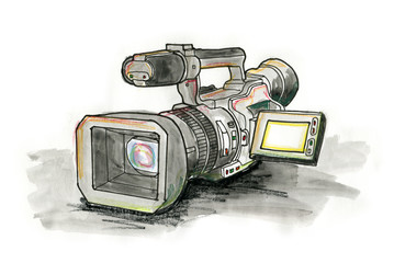 Professional Video Camera