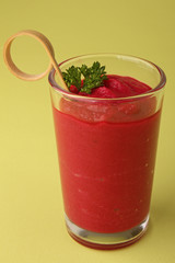 verrines à la betterave